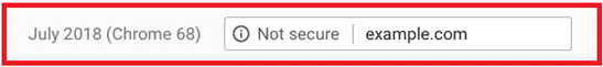 SSL not secure