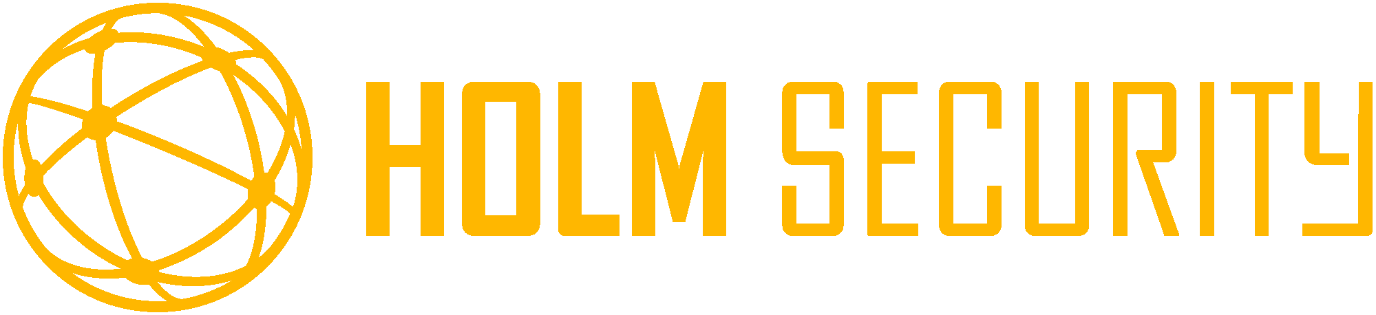 Holm Security Logo Yellow