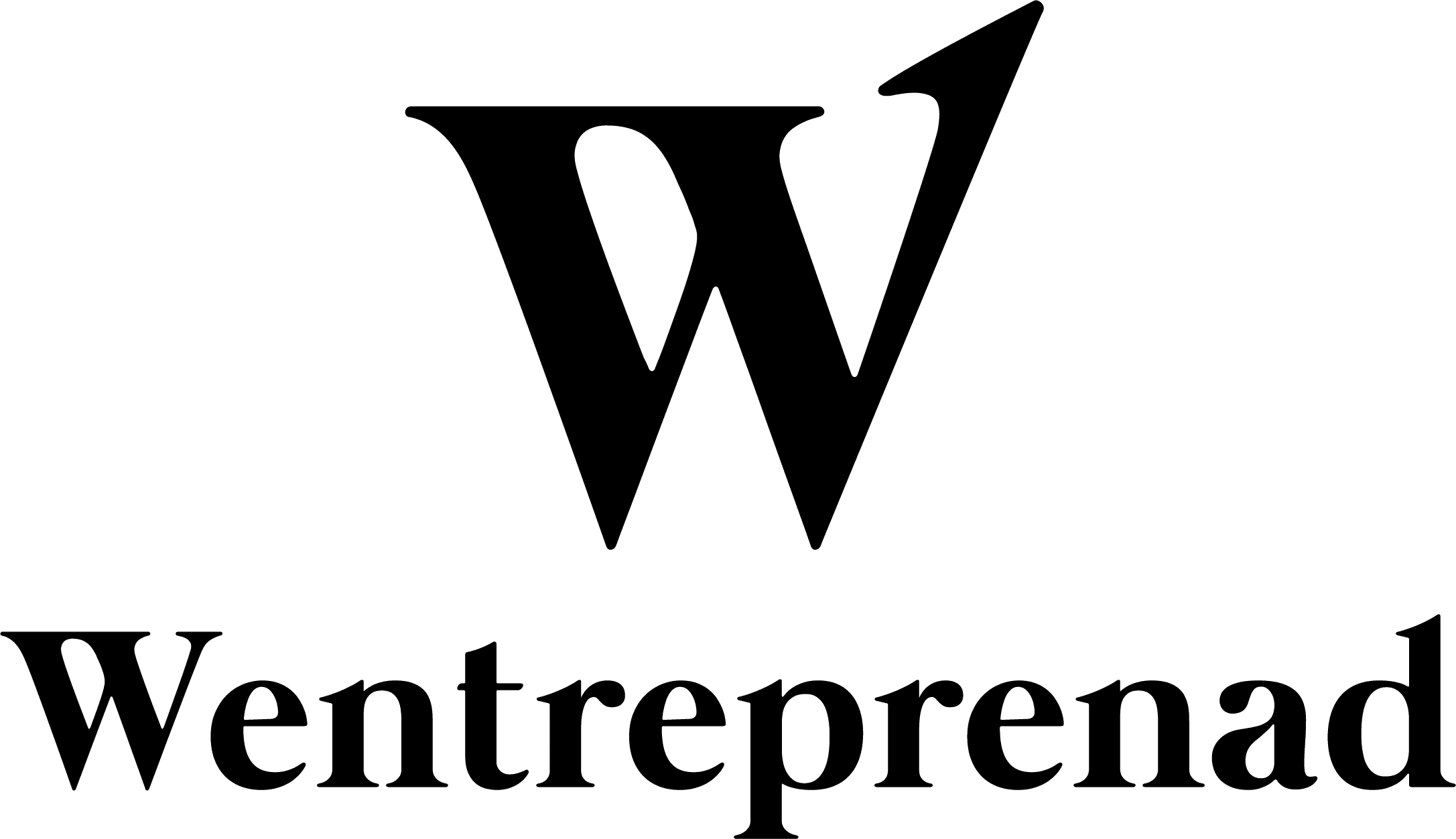 Wentreprenad logotyp svart