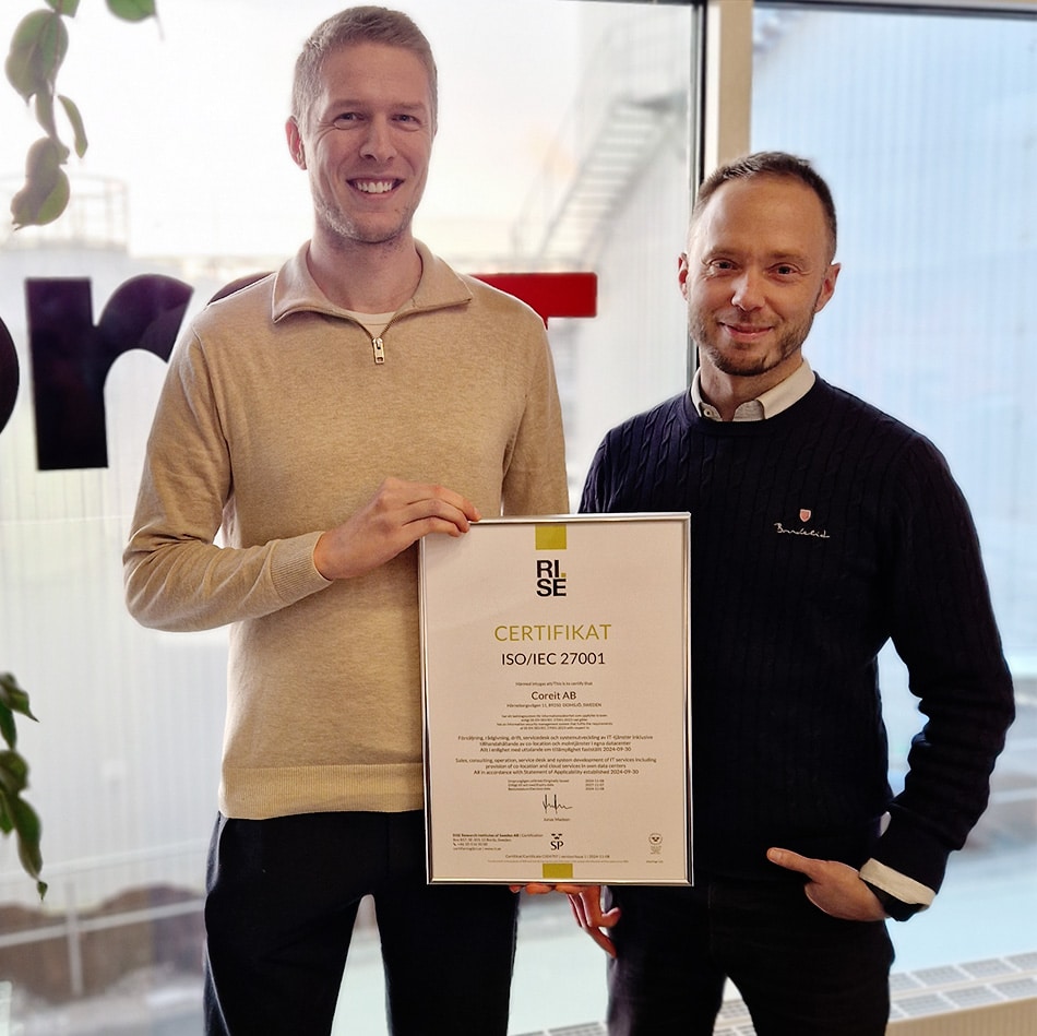 CoreIT ISO 27001 2